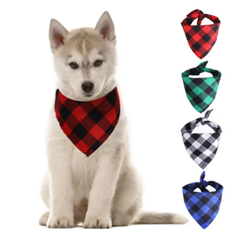 Red Green Blue White Plaid Pet Bibs Scarf Cotton Double Thickening Pet Bandana for Small Large Cats Dogs
Red Green Blue White Plaid Pet Bibs Scarf Cotton Double Thickening Pet Bandana for Small Large Cats Dogs