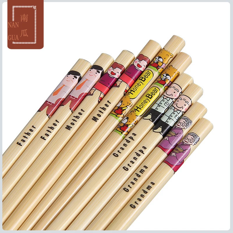 One pair of children's chopsticks chopsticks training natural mildew Chinese cartoon bamboo tableware bamboo ecological gift
One pair of children's chopsticks chopsticks training natural mildew Chinese cartoon bamboo tableware bamboo ecological gift