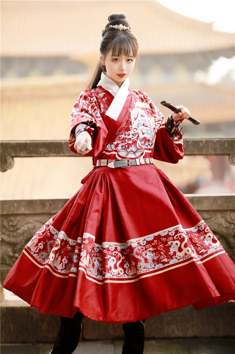 XinHuaEase Original Royal Guards Flying Fish Suit Embroidered Chinese Cool Hanfu Women's Men's Belt Ming Python Robe Xiuchundao 
XinHuaEase Original Royal Guards Flying Fish Suit Embroidered Chinese Cool Hanfu Women's Men's Belt Ming Python Robe Xiuchundao