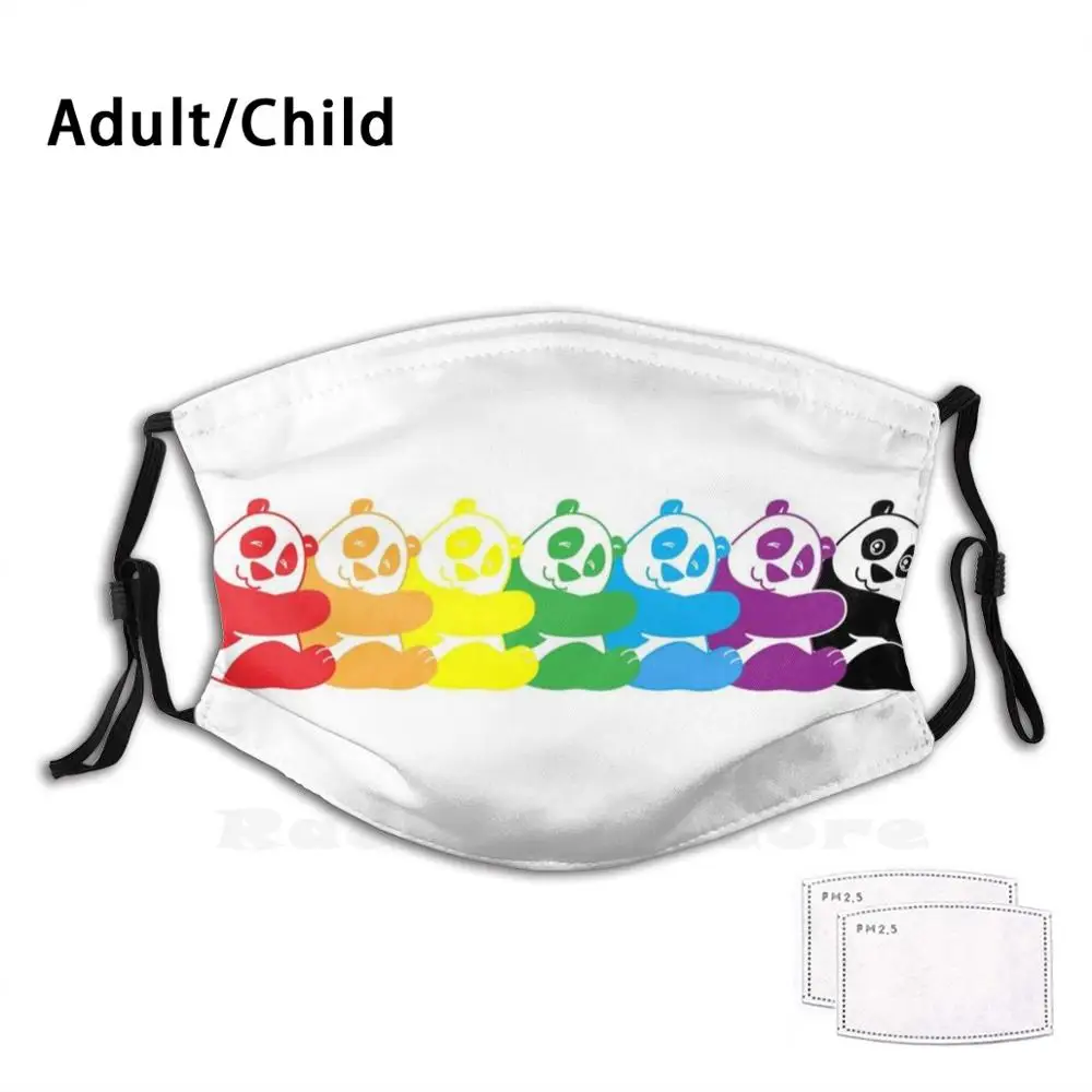 Rainbow Panda Pride Adult Kids Anti Dust Filter Diy Mask Gay Pride Love Homosexual Rainbow Pandas Cartoons Animals Cuddly
Rainbow Panda Pride Adult Kids Anti Dust Filter Diy Mask Gay Pride Love Homosexual Rainbow Pandas Cartoons Animals Cuddly