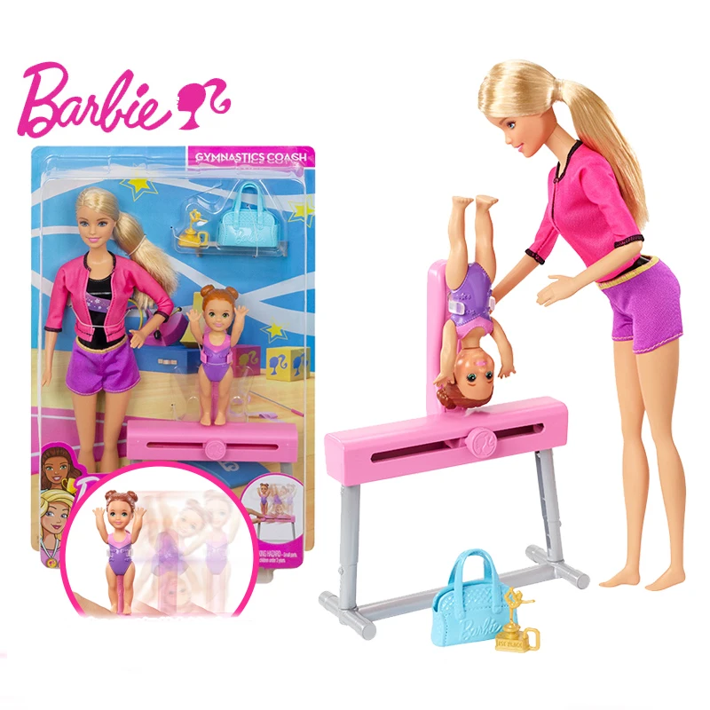 Barbie You Can Be Anything Ice-Skating Coach Dolls Playset Blonde Coach Doll Runette Balance Beam Collection Anime Model Gifts
Barbie You Can Be Anything Ice-Skating Coach Dolls Playset Blonde Coach Doll Runette Balance Beam Collection Anime Model Gifts