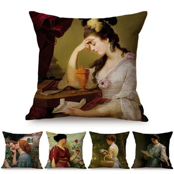 woman in love nordic vintage oil painting art throw pillow case beautiful girl reading love letter sofa decorative cushion cover
woman in love nordic vintage oil painting art throw pillow case beautiful girl reading love letter sofa decorative cushion cover