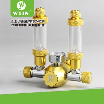 Aquarium Planted Professional CO2 Pressure Regulator Gauge Fish Tank CO2 Decompression Table With Double Check Valve Counter
Aquarium Planted Professional CO2 Pressure Regulator Gauge Fish Tank CO2 Decompression Table With Double Check Valve Counter