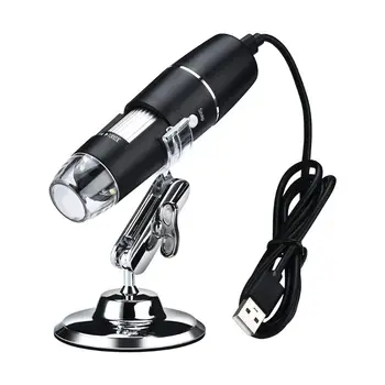 WiFi 1000X Magnification USB Digital Microscope with Stand Magnifier with 8-LED Light Magnifier for iOS/Android63HF
WiFi 1000X Magnification USB Digital Microscope with Stand Magnifier with 8-LED Light Magnifier for iOS/Android63HF