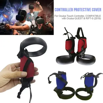 Anti-skid Cloth Protective Sleeve for Oculus Quest/ Rift S VR Touch Controller Protection Skin Handle Shell Grip Accessories
Anti-skid Cloth Protective Sleeve for Oculus Quest/ Rift S VR Touch Controller Protection Skin Handle Shell Grip Accessories
