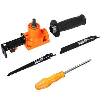 Reciprocating Saw Attachment Adapter Change Electric Drill Into Reciprocating Saw For Wood Metal Cutting Ht2611
Reciprocating Saw Attachment Adapter Change Electric Drill Into Reciprocating Saw For Wood Metal Cutting Ht2611