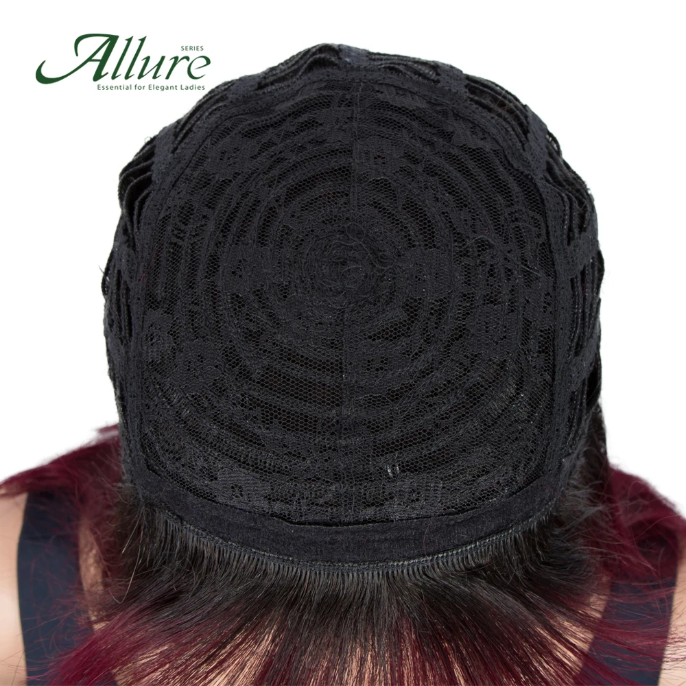 Allure Natural Short Straight Bob Wigs Human Brazilian Hair Wig Sale Colored Human Hair Wigs Carre Short Free SHipping (6)
