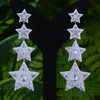 GODKI Trendy Stars Long Drop Earrings For Women Bohemian Earrings Geometric Drop Earring 2020 Brincos Female DIY Fashion Jewelry
GODKI Trendy Stars Long Drop Earrings For Women Bohemian Earrings Geometric Drop Earring 2020 Brincos Female DIY Fashion Jewelry