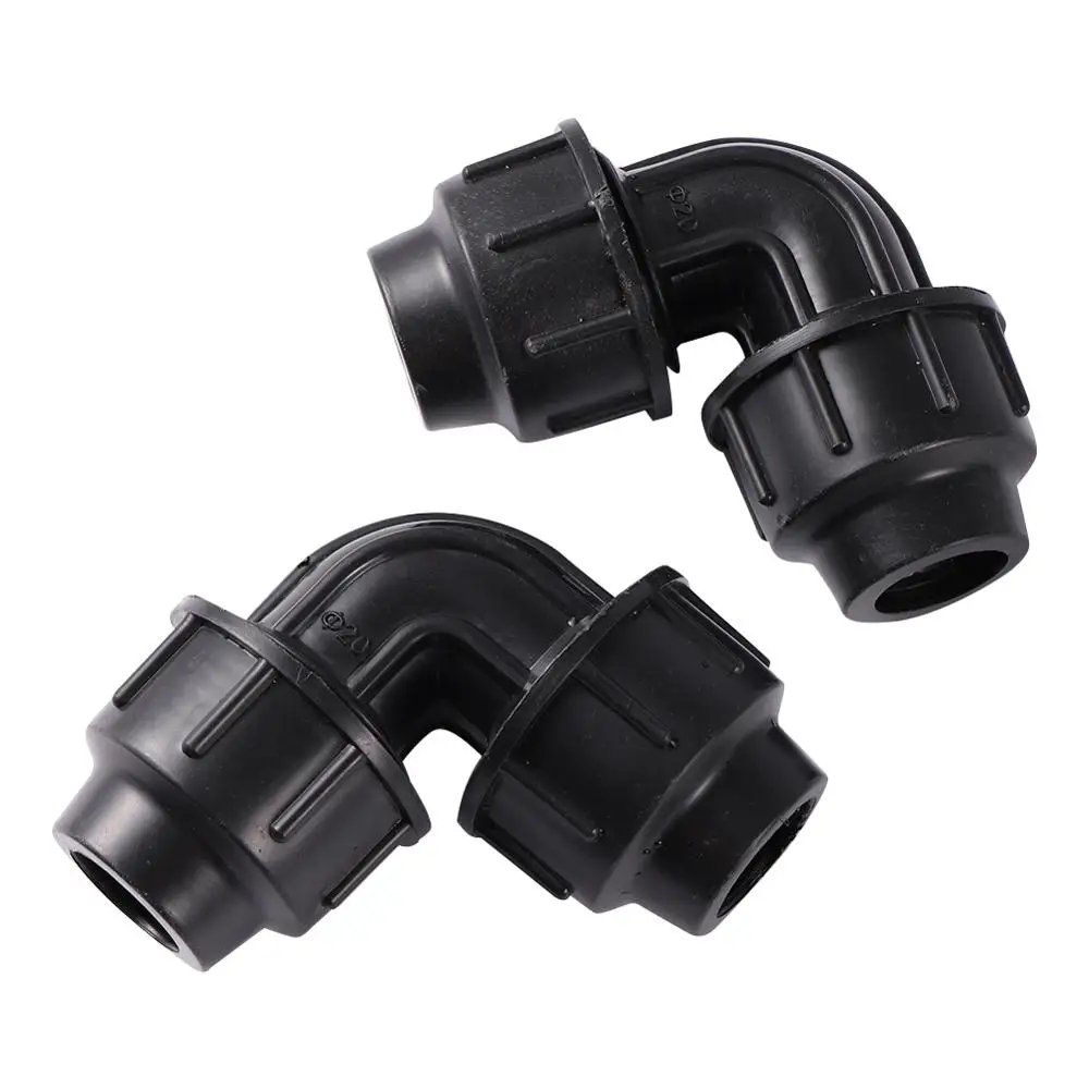 20/25Mm PE Tube Quick Connector Elbow DN20 DN25 Pipe Joint Lock Nut Bend Connectors Agriculture Irrigation Fittings Pipe Adapter
20/25Mm PE Tube Quick Connector Elbow DN20 DN25 Pipe Joint Lock Nut Bend Connectors Agriculture Irrigation Fittings Pipe Adapter