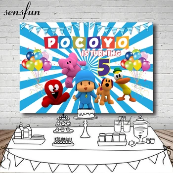 Sensfun Cartoon Pocoyo Birthday Party Backdrop For Photo Studio Blue Balloons Photography Backdrop Photo Both 7x5FT Vinyl
Sensfun Cartoon Pocoyo Birthday Party Backdrop For Photo Studio Blue Balloons Photography Backdrop Photo Both 7x5FT Vinyl