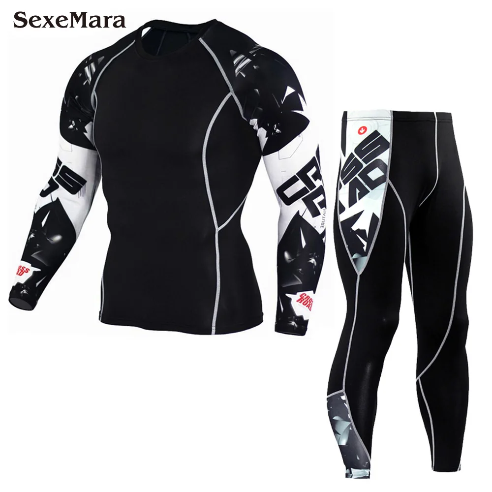 Sports Suit Husband Fitness Compression Sets T Shirt Men 3D Printed MMA Muscle Shirt Leggings Base Layer Tight Tops
Sports Suit Husband Fitness Compression Sets T Shirt Men 3D Printed MMA Muscle Shirt Leggings Base Layer Tight Tops