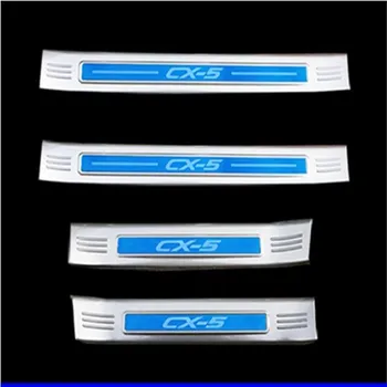 CX-5 2017 2018 Car style stainless steel Slipper plate/Door Sill Protector rear door Sill stop Ledge Car styling fast safe ship
CX-5 2017 2018 Car style stainless steel Slipper plate/Door Sill Protector rear door Sill stop Ledge Car styling fast safe ship