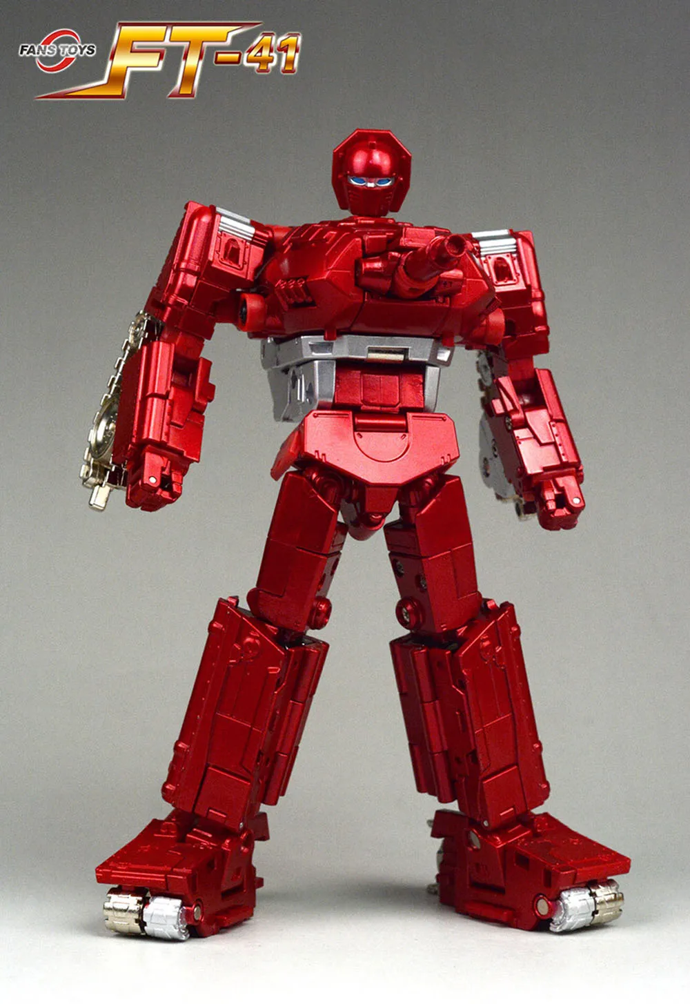 В руке новый трансформатор FansToys FT41 FT 41 Шеридан G1 война экшн фигурка игрушка| |