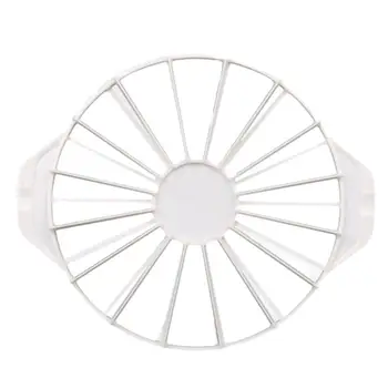Round Cake Slicer 14/16 Part Cutting Fixator Guide Tool Bread Slice Even Cake Slicing Leveler (White)
Round Cake Slicer 14/16 Part Cutting Fixator Guide Tool Bread Slice Even Cake Slicing Leveler (White)