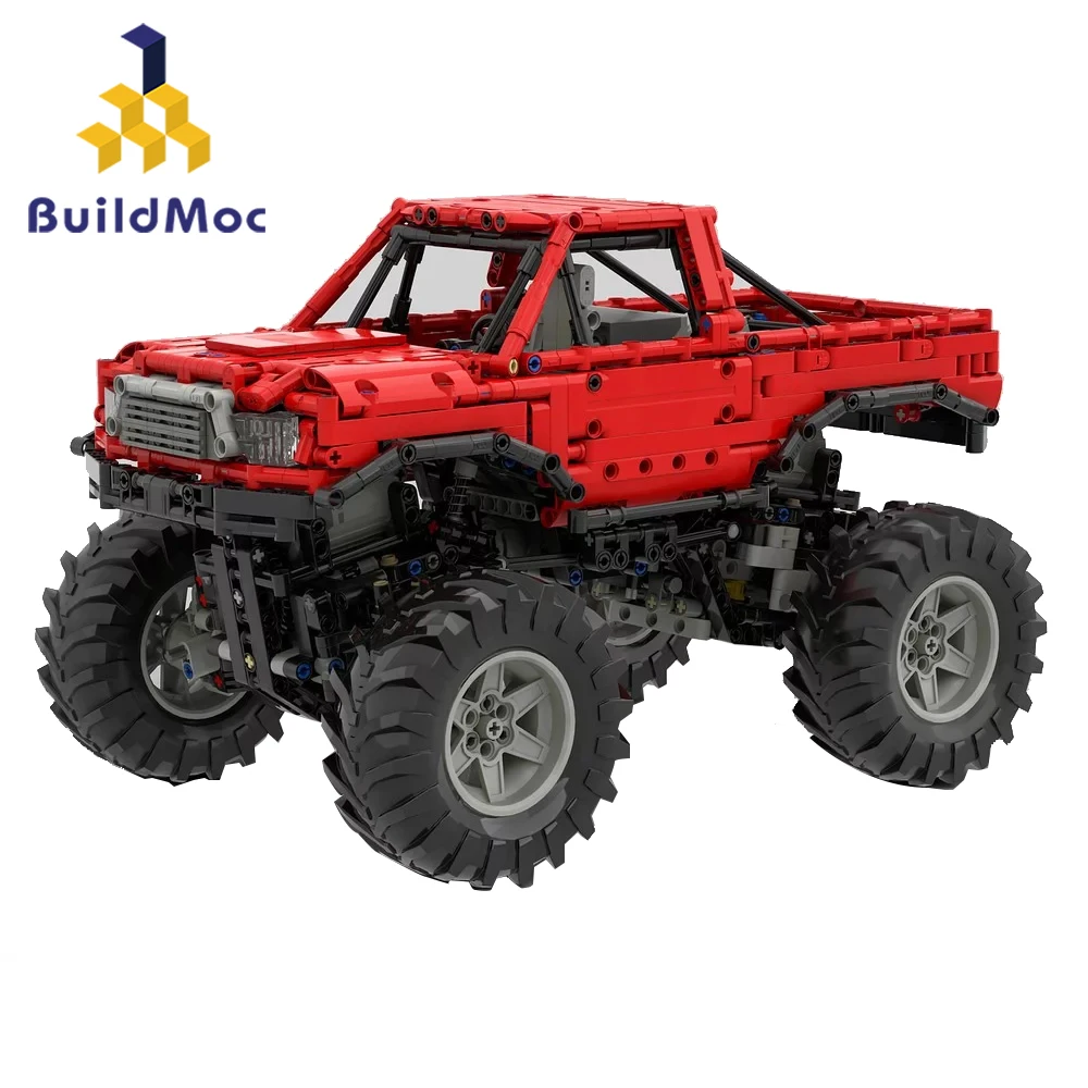Monsters Bigfoot Truck Technic SUV RC Car Model Automated Differential Lock Building Block Sport Radio Control Toy For Children
Monsters Bigfoot Truck Technic SUV RC Car Model Automated Differential Lock Building Block Sport Radio Control Toy For Children