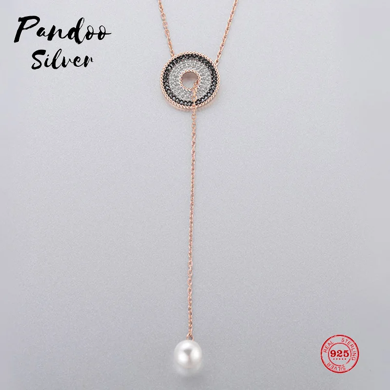 PANDOO Fashion Charm Pure 925 Silver Original 1:1 Copy, Simple Design Round Pearl Wild Necklace Female Luxury Jewelry Gifts
PANDOO Fashion Charm Pure 925 Silver Original 1:1 Copy, Simple Design Round Pearl Wild Necklace Female Luxury Jewelry Gifts