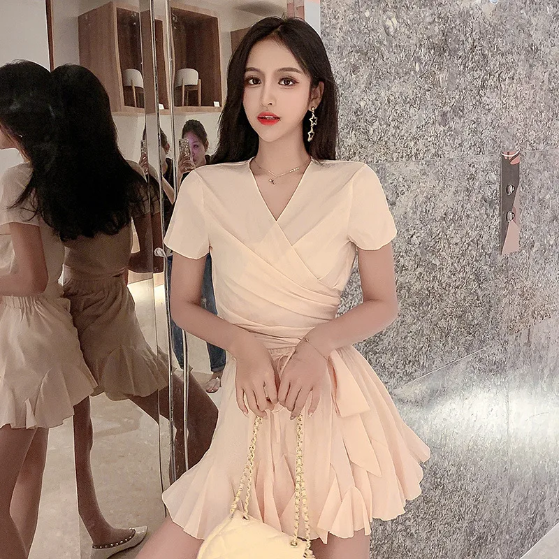 2019 Ultra-Fairy MORI Series Sweet Full Body Dress High-End Elegant Waist Hugging Slimming Two-Piece Set Summer
2019 Ultra-Fairy MORI Series Sweet Full Body Dress High-End Elegant Waist Hugging Slimming Two-Piece Set Summer