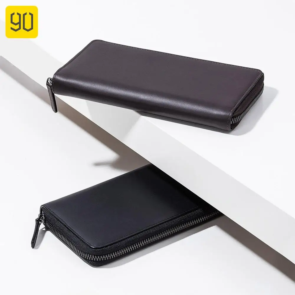 90FUN Calf Leather Travel Wallet Waterproof Anti-theft Zipper Passport Card Bag Credit Card Holder Bag
90FUN Calf Leather Travel Wallet Waterproof Anti-theft Zipper Passport Card Bag Credit Card Holder Bag