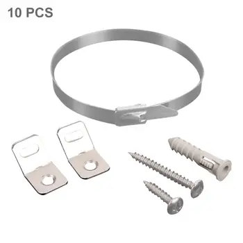 10 Sets Furniture Straps Baby Proofing Stainless Steel Corrosion Protection Furniture Anchors Kit For Bookshelf And Dresser
10 Sets Furniture Straps Baby Proofing Stainless Steel Corrosion Protection Furniture Anchors Kit For Bookshelf And Dresser
