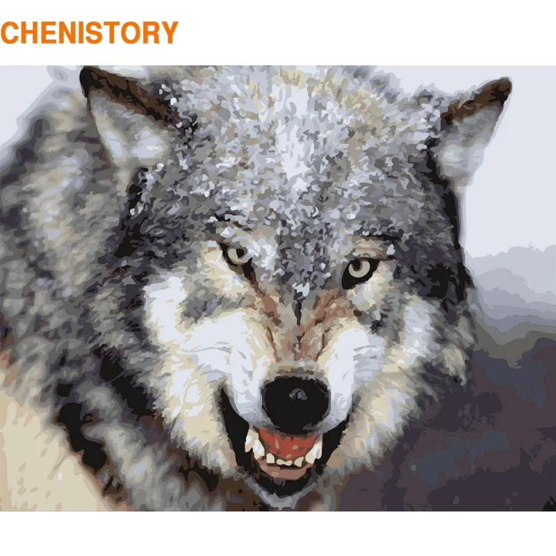 CHENISTORY 60x75cm Frame Diy Painting By Numbers Animals Acrylic Paint By Numbers Wall Canvas Painting For Home Artwork Decors 
CHENISTORY 60x75cm Frame Diy Painting By Numbers Animals Acrylic Paint By Numbers Wall Canvas Painting For Home Artwork Decors