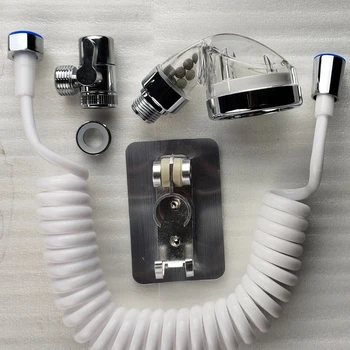 Bathroom Sink Faucet Sprayer Set High Pressure Handheld Shower Head Distributor Mesh Washer Extendable Shower Hose
Bathroom Sink Faucet Sprayer Set High Pressure Handheld Shower Head Distributor Mesh Washer Extendable Shower Hose