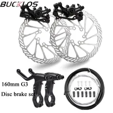 BUCKLOS Bicycle Disc Brake Set IS PM Bike Brake Calipers Aluminum Alloy Road MTB Brakes Lever with Cable 160mm Brakes Rotor
BUCKLOS Bicycle Disc Brake Set IS PM Bike Brake Calipers Aluminum Alloy Road MTB Brakes Lever with Cable 160mm Brakes Rotor