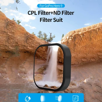 Anti Scratch Polarising Lightweight Lens Filter Set Action Camera Waterproof Multi Coated CPL ND 8 16 32 For GoPro Hero 9 Black
Anti Scratch Polarising Lightweight Lens Filter Set Action Camera Waterproof Multi Coated CPL ND 8 16 32 For GoPro Hero 9 Black