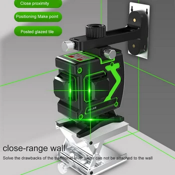 12 Lines 3D Green Shell Laser Levels Self Leveling 360 Horizontal and Vertical Cross Super Powerful Green Laser Beam Line Level
12 Lines 3D Green Shell Laser Levels Self Leveling 360 Horizontal and Vertical Cross Super Powerful Green Laser Beam Line Level