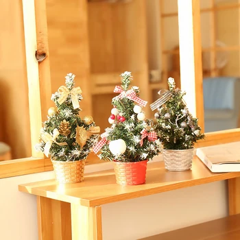 2Pcs Xmas Tree Adornment Mini Xmas Tree Decor For Office Bedroom Mini Artificial Tree Christmas Decorations
2Pcs Xmas Tree Adornment Mini Xmas Tree Decor For Office Bedroom Mini Artificial Tree Christmas Decorations