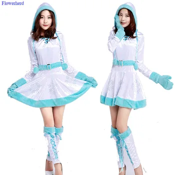 Christmas New Snowman Series Sexy Set Costume White Christmas Cosplay Dress Party Fancy Dress Female Snowman Costume
Christmas New Snowman Series Sexy Set Costume White Christmas Cosplay Dress Party Fancy Dress Female Snowman Costume
