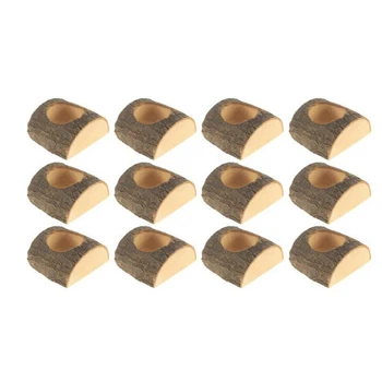 12Pcs Wooden Candle Holder Plant Stand Handmade Candlesticks Home Cafe Bar Desktop Decorative Ornaments
12Pcs Wooden Candle Holder Plant Stand Handmade Candlesticks Home Cafe Bar Desktop Decorative Ornaments