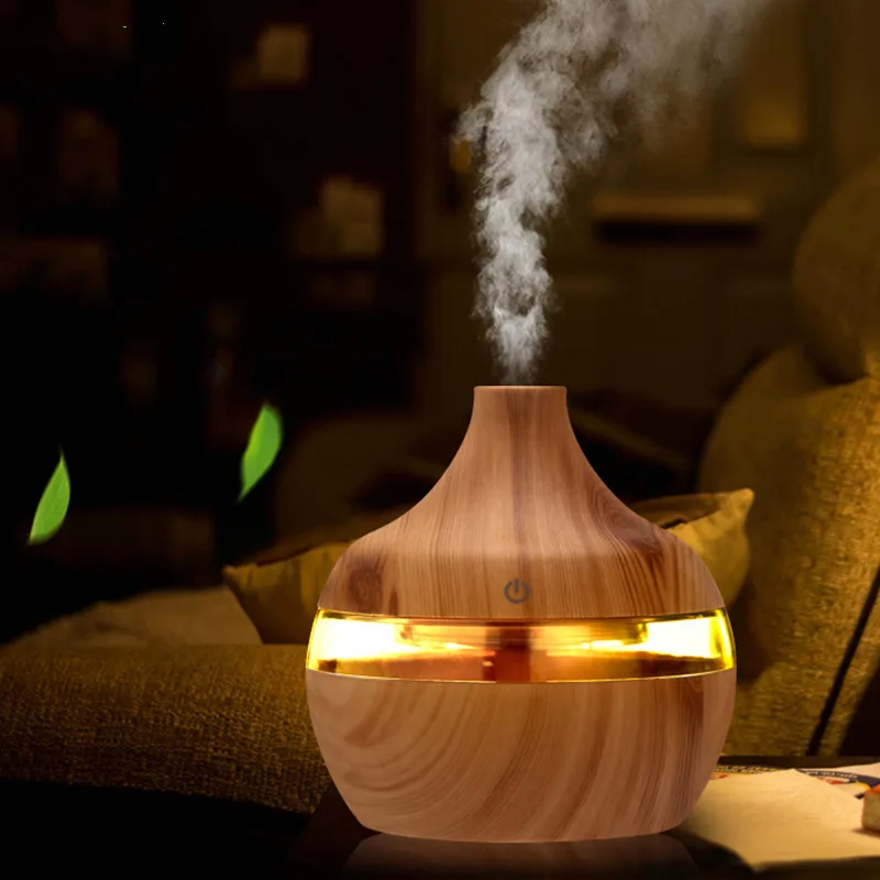 Electric Humidifier Essential Aroma Oil Diffuser Ultrasonic Wood Grain Air Humidifier USB Mini Mist Maker LED Light For
Electric Humidifier Essential Aroma Oil Diffuser Ultrasonic Wood Grain Air Humidifier USB Mini Mist Maker LED Light For