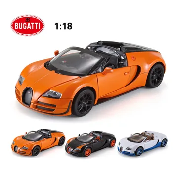 1:18 Rastar Veyron open-topped car sports car Alloy model car with 3 Open Die Cast Vehicles pull-back vehicle
1:18 Rastar Veyron open-topped car sports car Alloy model car with 3 Open Die Cast Vehicles pull-back vehicle