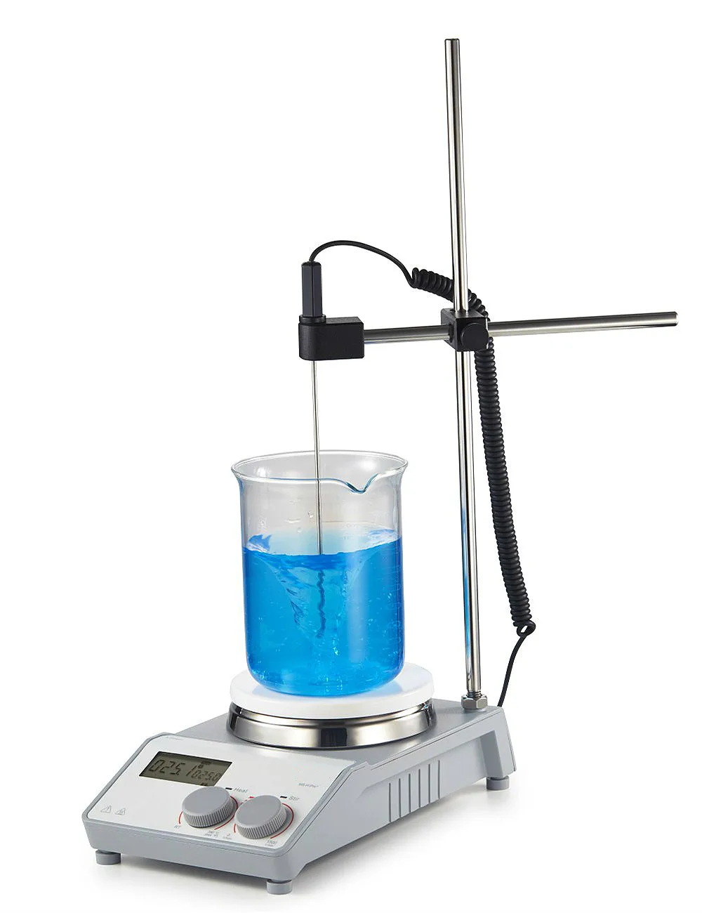 Hotplate Magnetic Stirrer Kit Max.Capacity 20L LCD Digital With Temperature Sensor & Support Slamp Aluminum Hotplate MS-H-PRO+
Hotplate Magnetic Stirrer Kit Max.Capacity 20L LCD Digital With Temperature Sensor & Support Slamp Aluminum Hotplate MS-H-PRO+