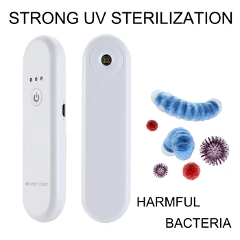 UV Sterilizer Lamp LED Light Wand Rechargeable Ultraviolet Lamp Disinfection Sterilizer Light Handheld Home Toilet Hotel
UV Sterilizer Lamp LED Light Wand Rechargeable Ultraviolet Lamp Disinfection Sterilizer Light Handheld Home Toilet Hotel