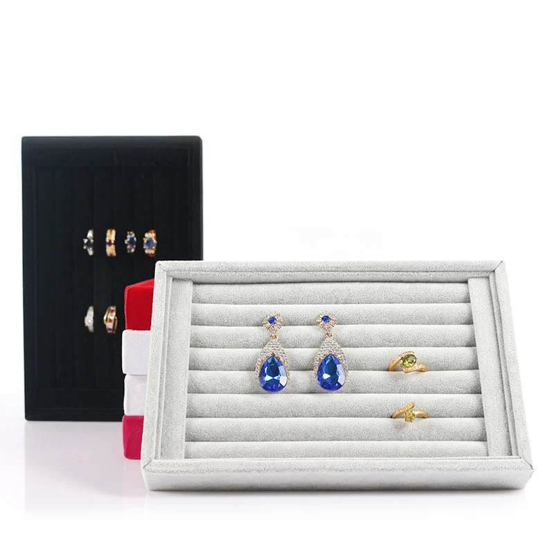 Rings Necklaces Storage Display Box Makeup Holder Case Organizer Ear Studs Jewelery Storage Box Case For Home Store
Rings Necklaces Storage Display Box Makeup Holder Case Organizer Ear Studs Jewelery Storage Box Case For Home Store