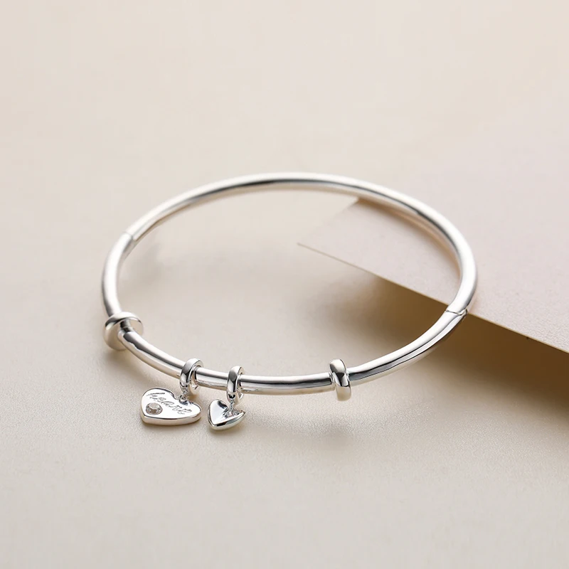 silver bracelet for girlfriend