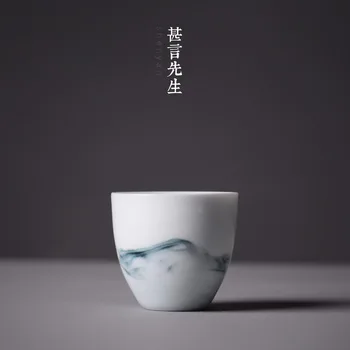 Toyama Sip Tea Cup Chinese Ink Style Tea Set Jindezhen Ceramics Teacup Sip Tea Cup Originality Teacup About 80ml 
Toyama Sip Tea Cup Chinese Ink Style Tea Set Jindezhen Ceramics Teacup Sip Tea Cup Originality Teacup About 80ml