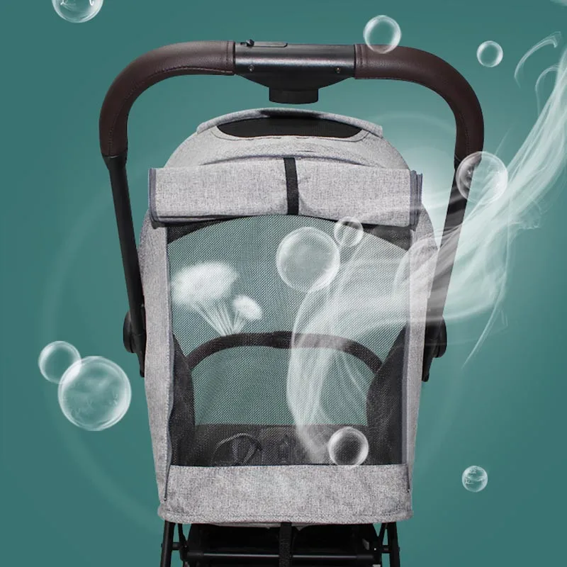 Original Baby Stroller Light Aluminium alloy baby Travel Stroller can sit or lie Buggy Portable Folding Pram with shock absorber