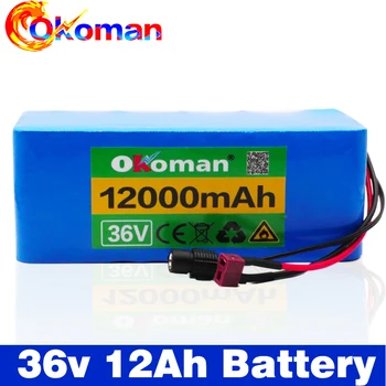 36V battery 10S4P 12Ah 18650 lithium battery pack 500W high power battery 42V 12000mAh Ebike electric bicycle BMS 
36V battery 10S4P 12Ah 18650 lithium battery pack 500W high power battery 42V 12000mAh Ebike electric bicycle BMS