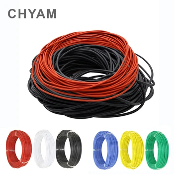 10 Meters DIY Soft High Temperature Resistant Silicone Wire 7 8 910 11 12 13 14 15 16 18 18 20 22AWG High Quality Connector
10 Meters DIY Soft High Temperature Resistant Silicone Wire 7 8 910 11 12 13 14 15 16 18 18 20 22AWG High Quality Connector
