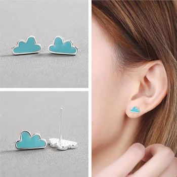 Kinitial Fashion Asymmetry Blue Clound Stud Earrings For Women Girl Kids Fashion Statement Earring Jewelry Gift oorbellen Bijoux
Kinitial Fashion Asymmetry Blue Clound Stud Earrings For Women Girl Kids Fashion Statement Earring Jewelry Gift oorbellen Bijoux