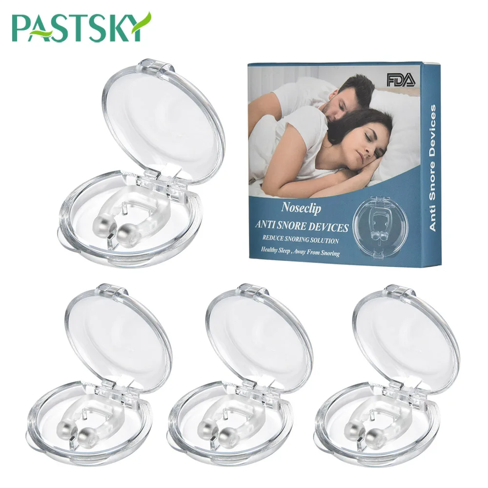 Silicone Magnetic Anti Snore Nose Clip Stop Snoring Sleep Tray Anti Snoring Clip Sleeping Aid Apnea Guard Night Device with Case
Silicone Magnetic Anti Snore Nose Clip Stop Snoring Sleep Tray Anti Snoring Clip Sleeping Aid Apnea Guard Night Device with Case