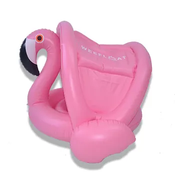 Baby swimming ring flamingo pool float Pink flamingo with awning swimming pool with seatinflatable ring 
Baby swimming ring flamingo pool float Pink flamingo with awning swimming pool with seatinflatable ring