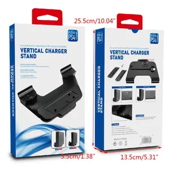 Upright Stand Charging Dock Station Stand Bracket for PS4/SLIM/PRO Game Host
Upright Stand Charging Dock Station Stand Bracket for PS4/SLIM/PRO Game Host