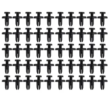 Hot Sale 50PCS/set 7mm Plastic Screw Rivet Push Fit Panel Trim Clips Fixings Clips Black For Car Auto Motorcycle Parts
Hot Sale 50PCS/set 7mm Plastic Screw Rivet Push Fit Panel Trim Clips Fixings Clips Black For Car Auto Motorcycle Parts