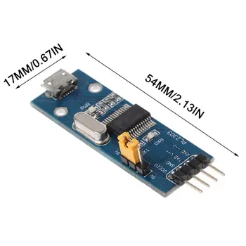 Mini L2303 USB UART Board PL-2303HX PL-2303 USB TO RS232 Serial TTL Module Adapter Converter 634A
Mini L2303 USB UART Board PL-2303HX PL-2303 USB TO RS232 Serial TTL Module Adapter Converter 634A