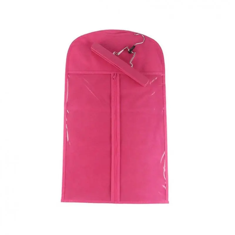 2 Pieces Dustproof Hair Extension Wig Storage Holder Bag Protector+Hanger 2 Pieces Dustproof Hair Extension Wig Storage Holder Bag Protector+Hanger