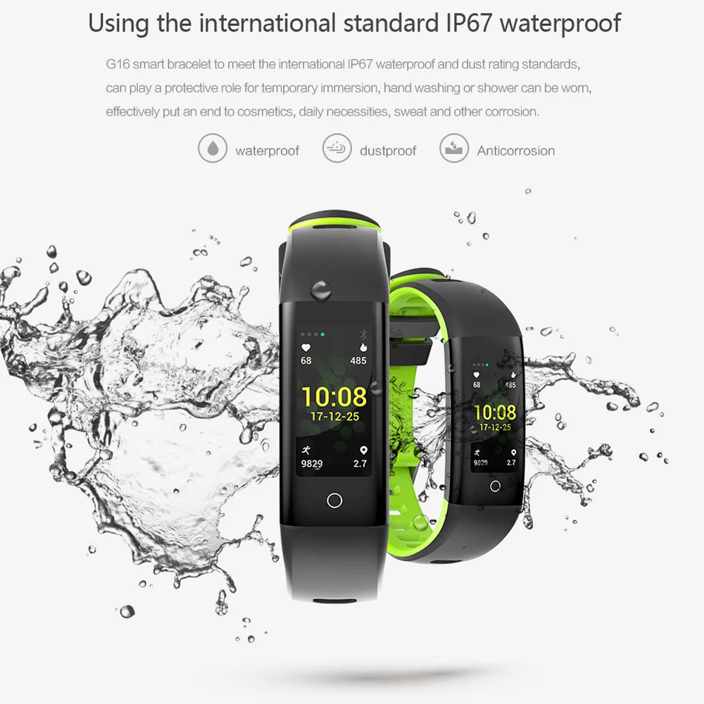 Smart Band Wristbands Color Screen with Bluetooth Sport Watch Wearable Devices Push Message Smartwatch Wrist Watches for Men
Smart Band Wristbands Color Screen with Bluetooth Sport Watch Wearable Devices Push Message Smartwatch Wrist Watches for Men