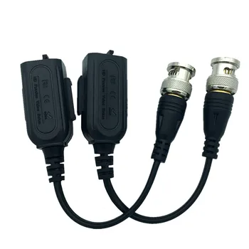 Passive Video Balun Transmitter & Transceiver with Cable , Male BNC to UTP CAT5/5e/6/6e Cable, No Power Required
Passive Video Balun Transmitter & Transceiver with Cable , Male BNC to UTP CAT5/5e/6/6e Cable, No Power Required